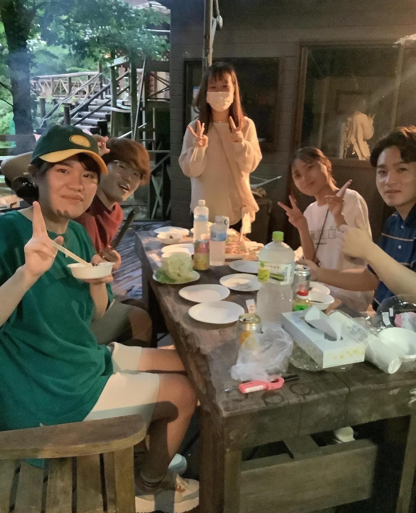 野生の鹿🦌参上